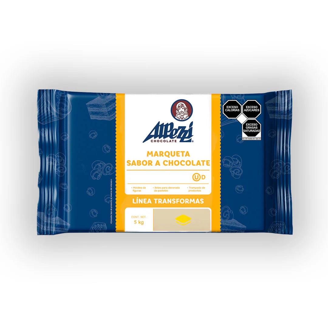 ALPEZZI BARRA SABOR CHOCOLATE BLANCO 11LB