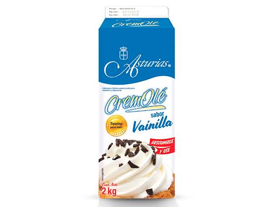 TOP CREAM VAINILLA ASTURIAS 2KG