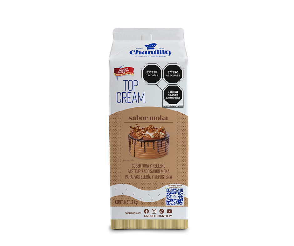 TOP CREAM ® SABOR MOKA