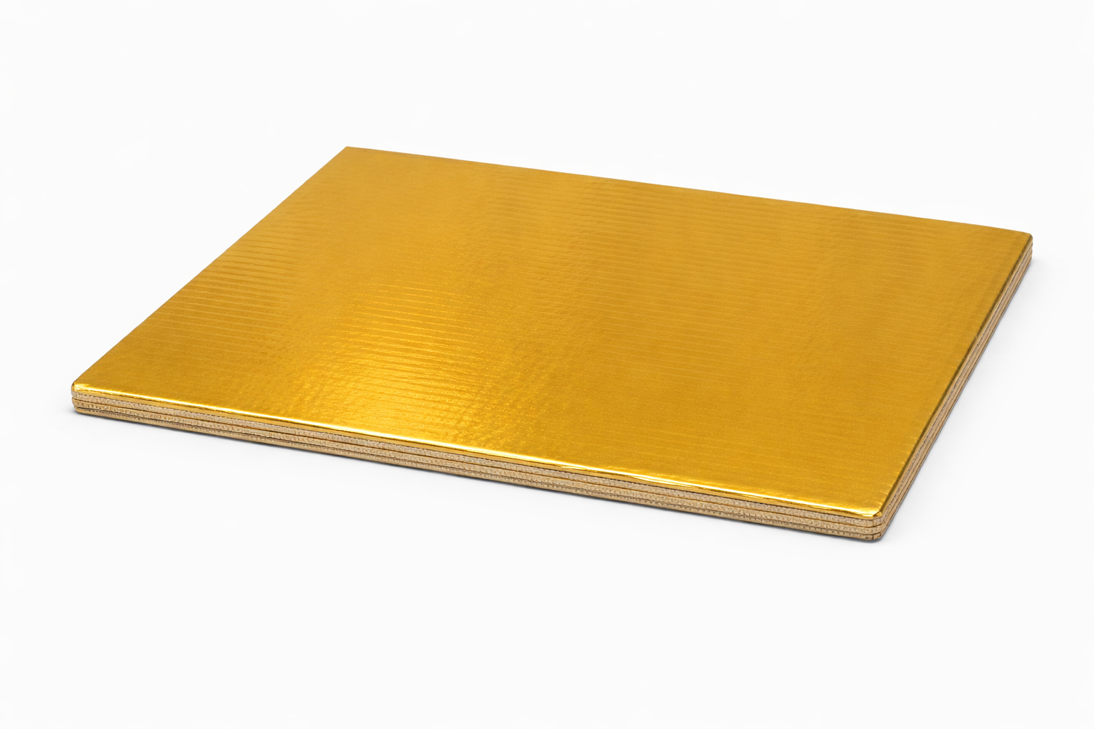 Base dorada rectangular 28 x 20