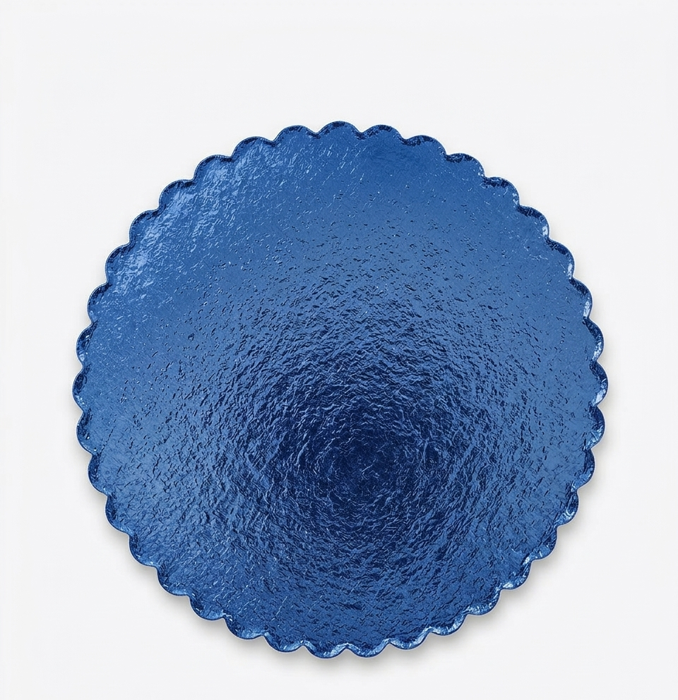 Disco azul #10 para pastel