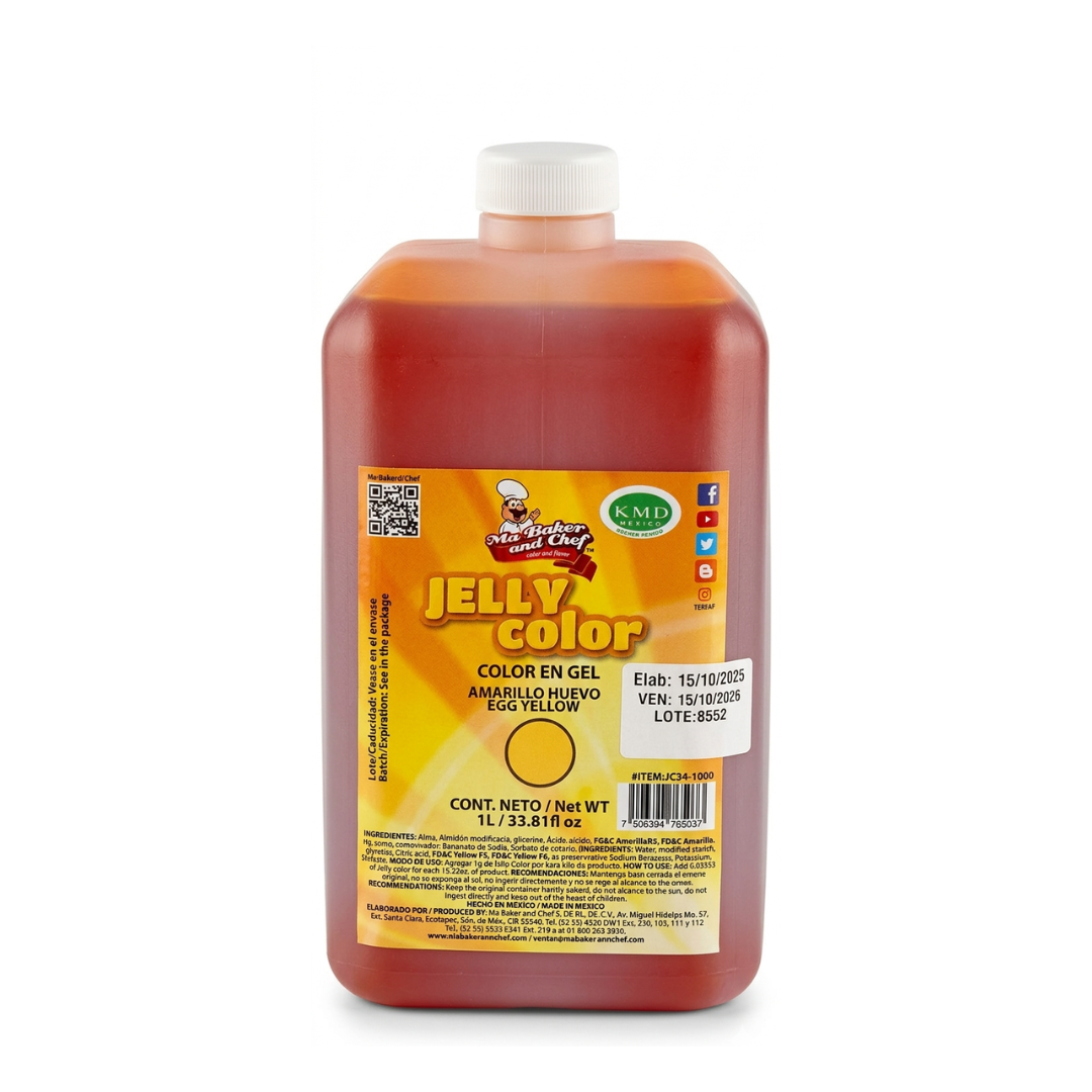 Color Jelly  Ma Baker and Chef - 1 Lt - Unidad