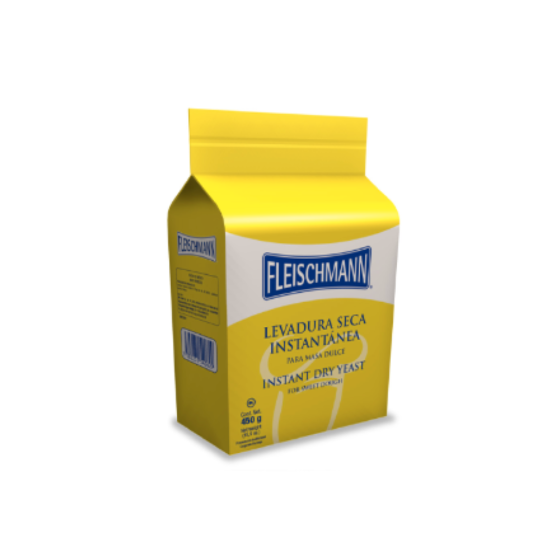 Levadura seca instantánea Masa Salada Fleischmann 500grs